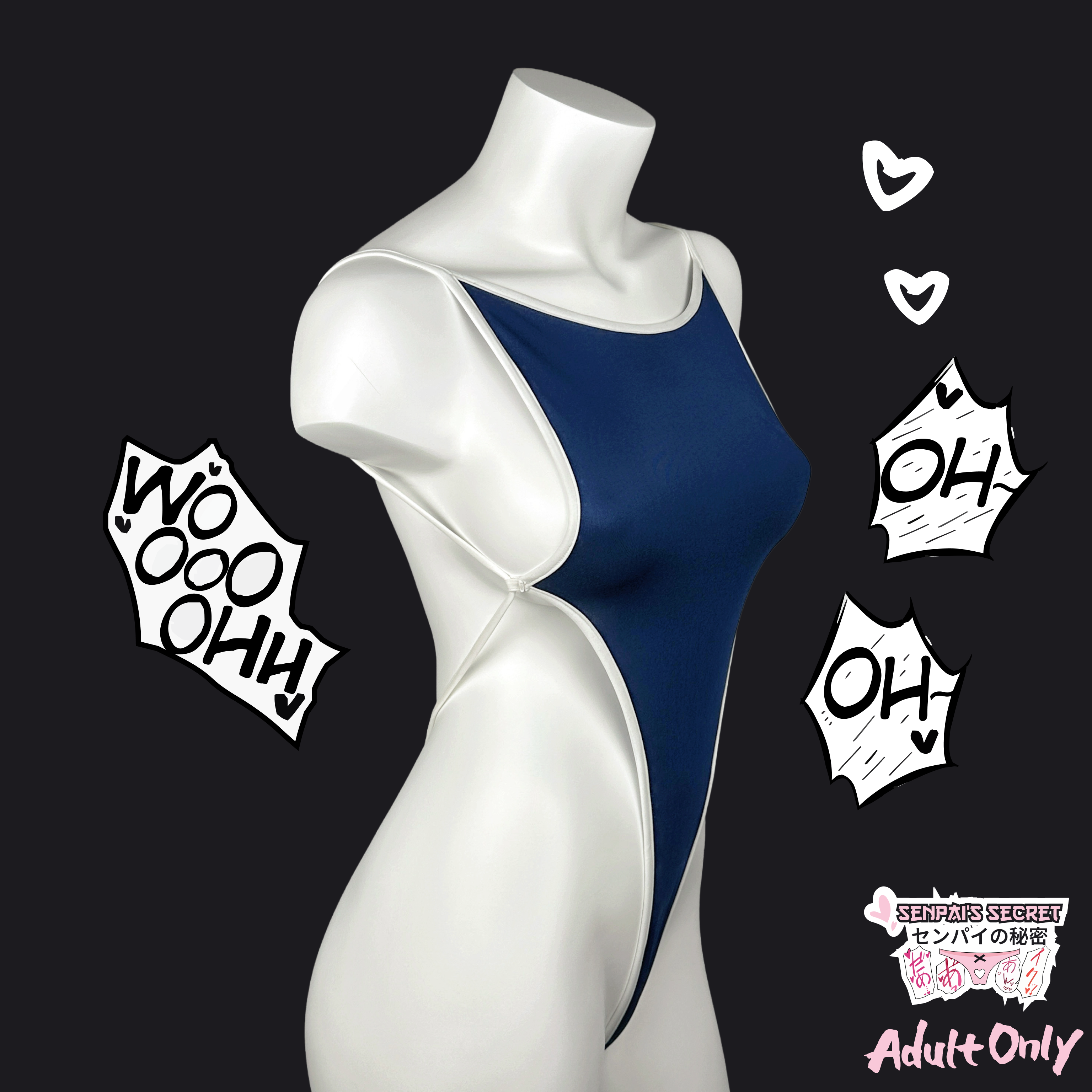 Senpai’s Discipline High-cut Swimsuit